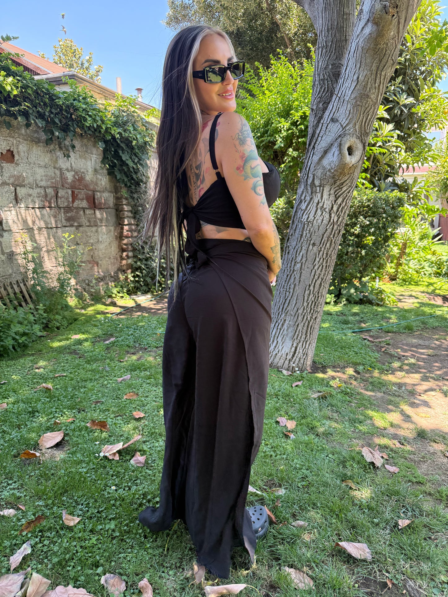 Conjunto HippieChic Negro