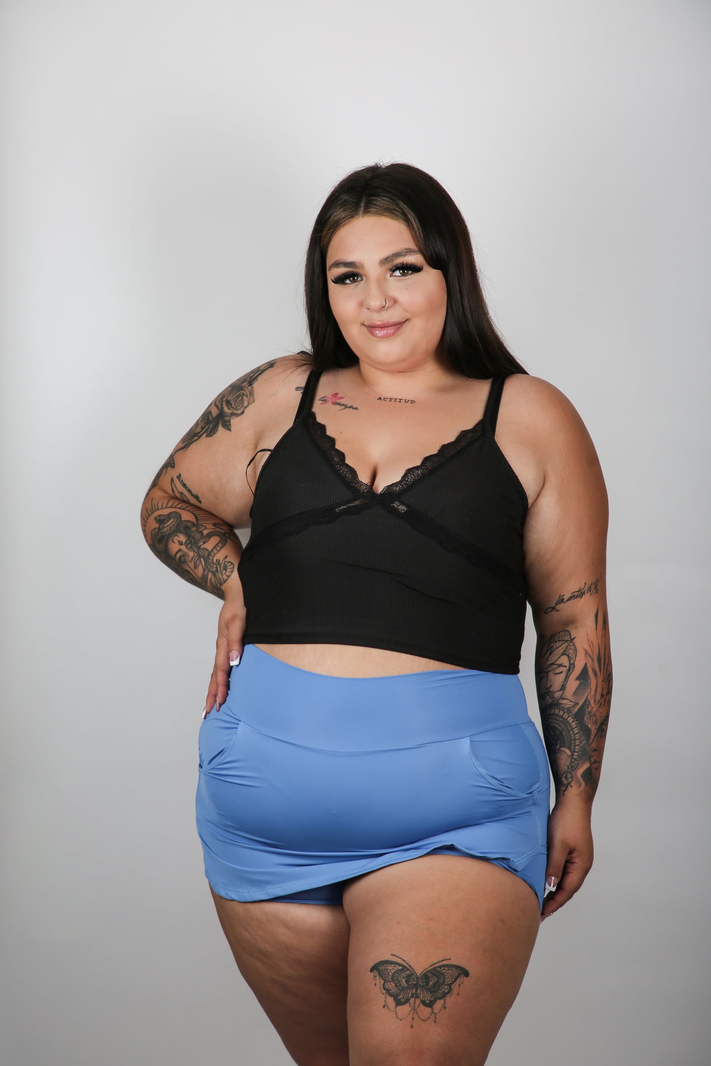 Falda Short Sport Azul