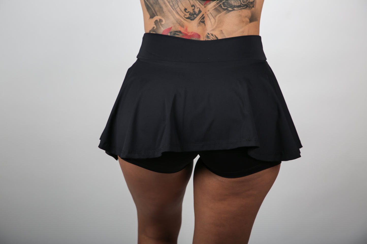 Falda Short Tenis Negra