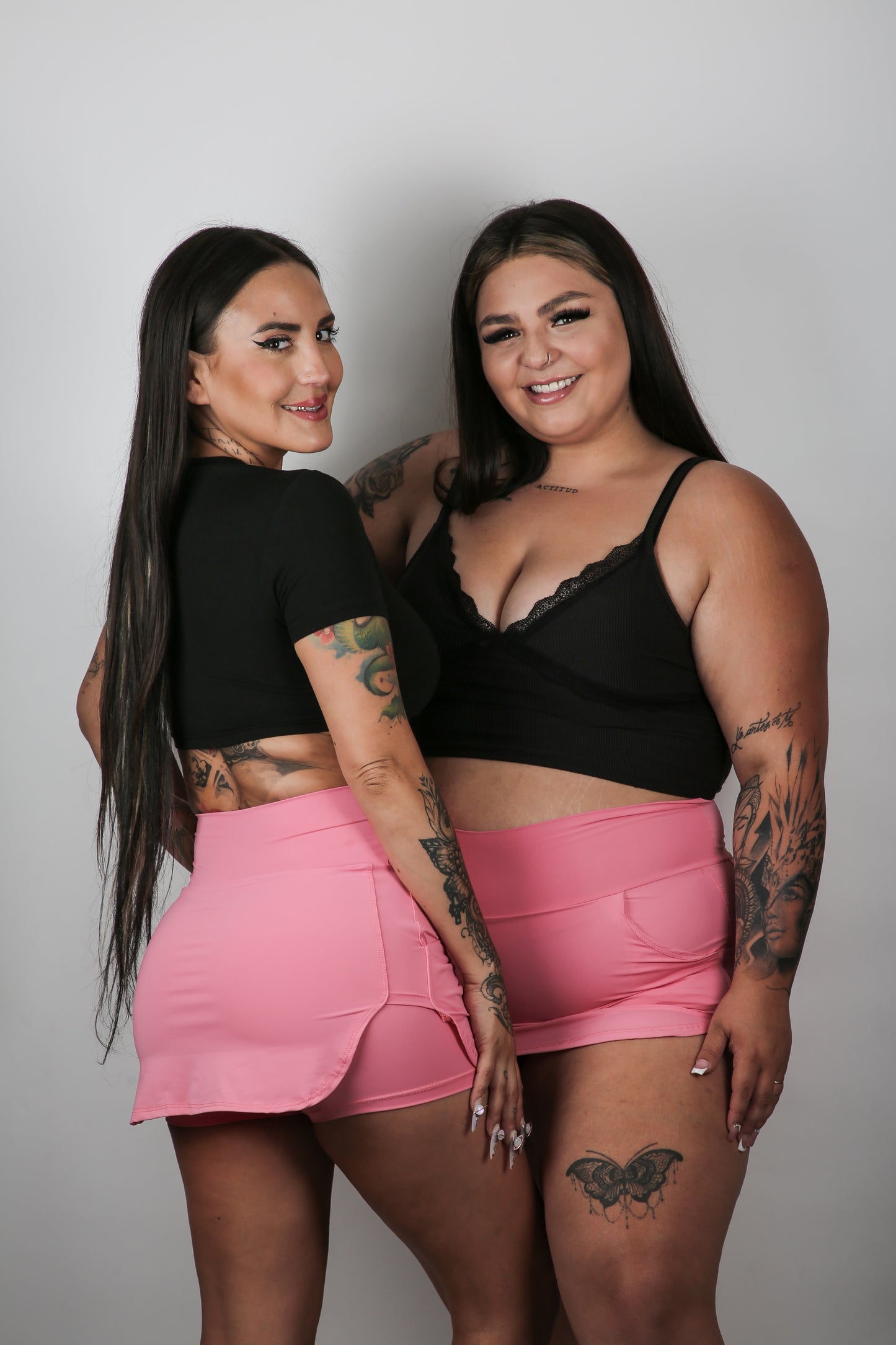 Falda Short Sport Rosa