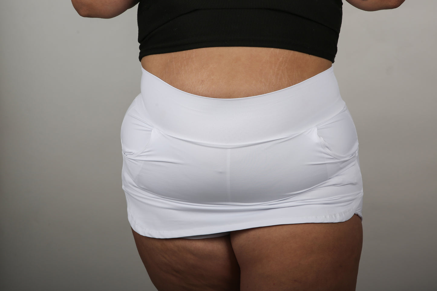 Falda Short Sport Blanca