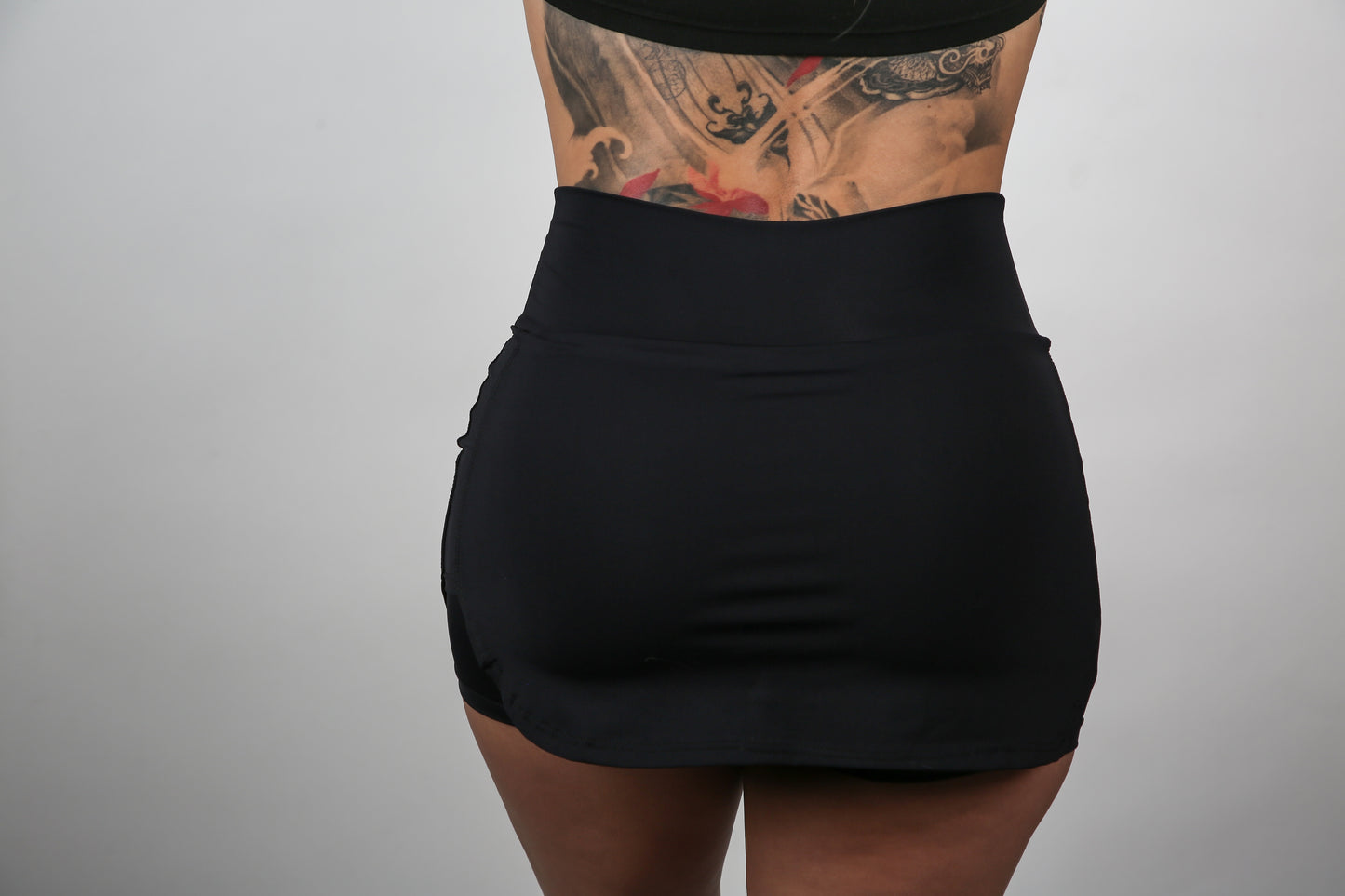 Falda Short Sport Negra