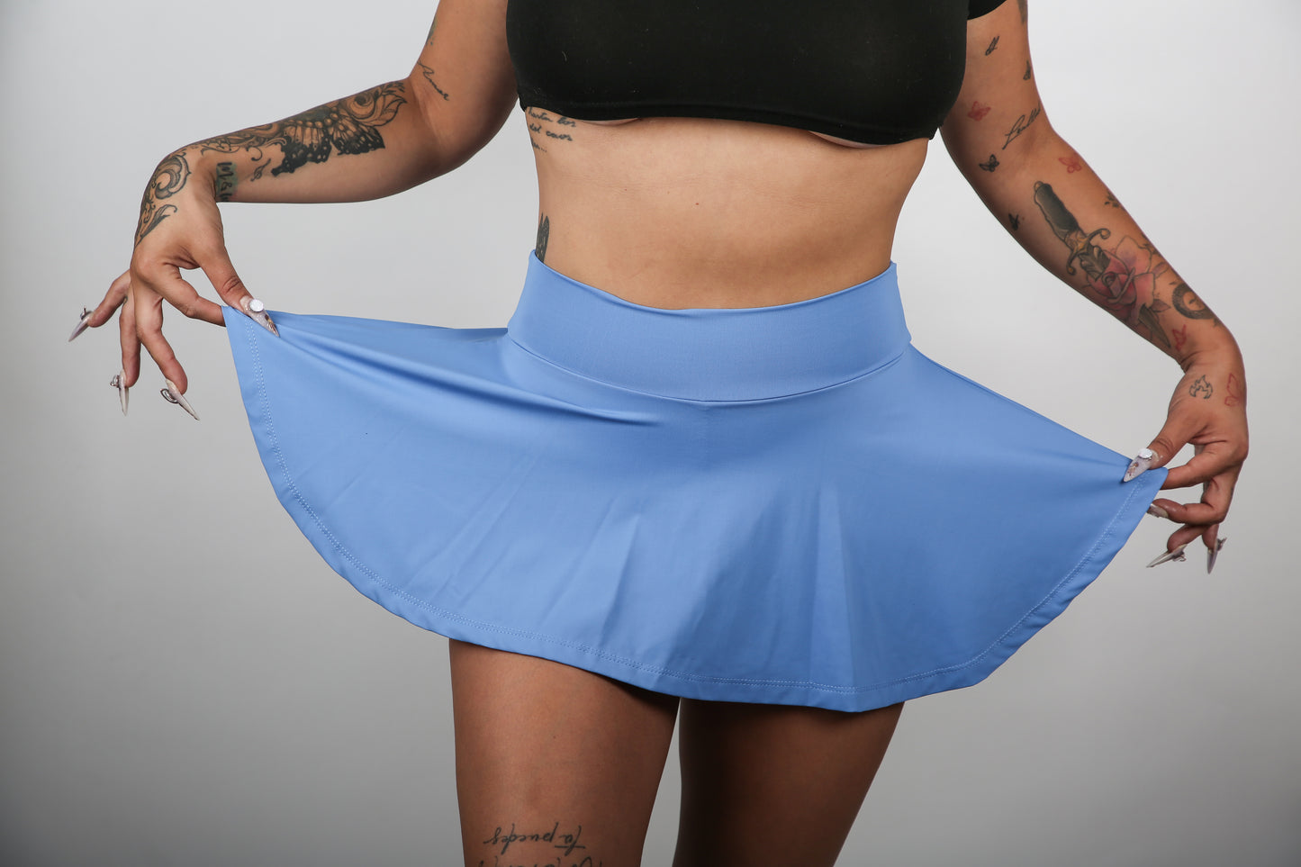 Falda Short Tenis Azul