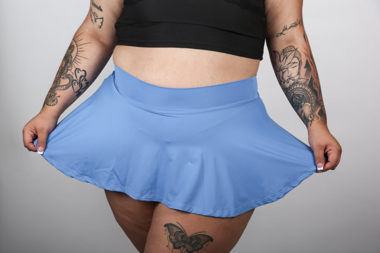 Falda Short Tenis Azul