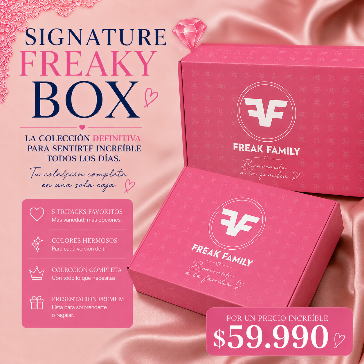 💎FREAKY SIGNATURE BOX