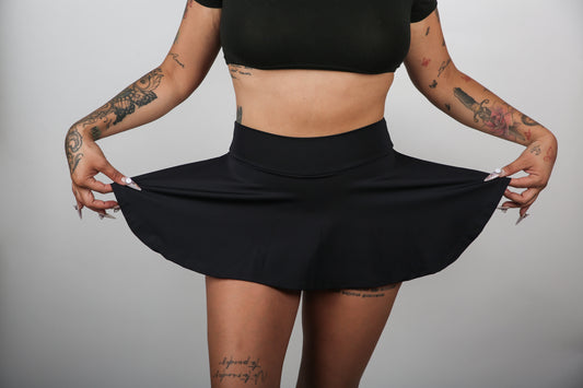 Falda Short Tenis Negra