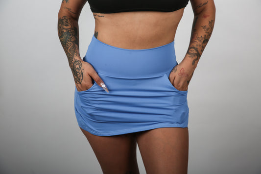 Falda Short Sport Azul
