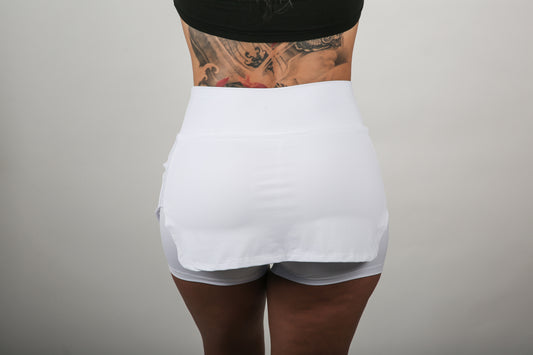 Falda Short Sport Blanca